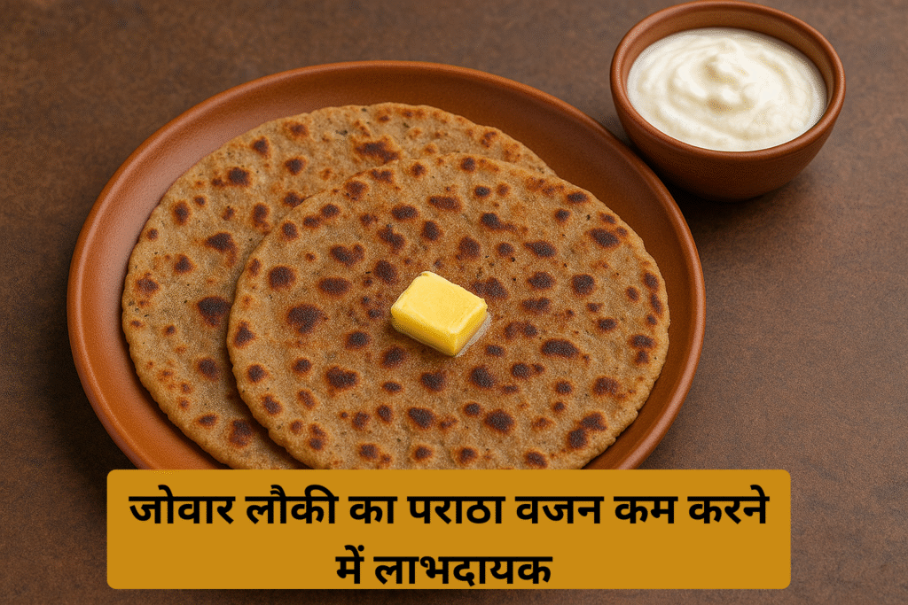जोवार लौकी का ये पराठा रेसिपी वेट लॉस में है मददगार