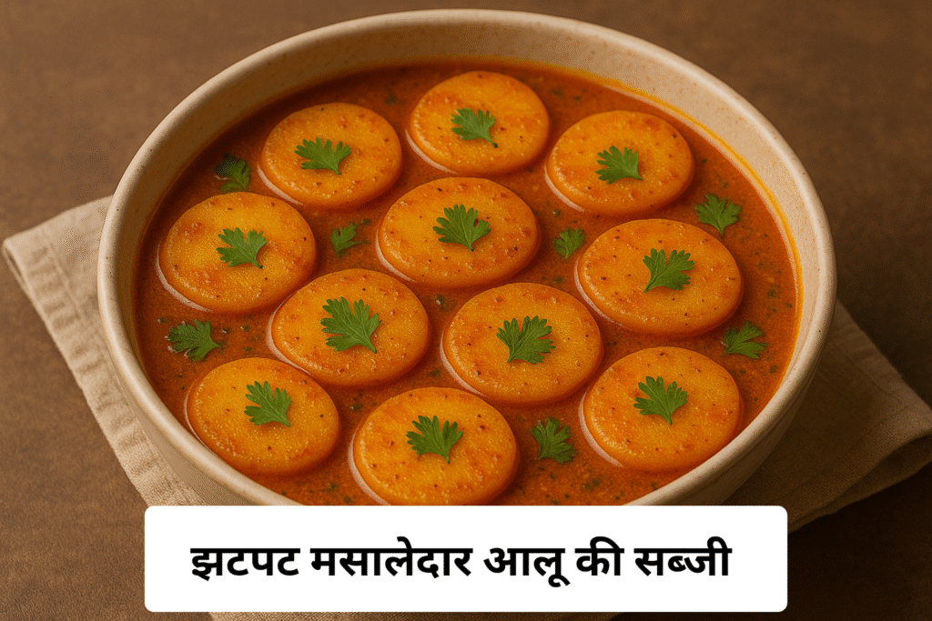 झटपट मसालेदार आलू की ये सब्जी – टिफिन और डिनर के लिए बेस्ट ऑप्शन