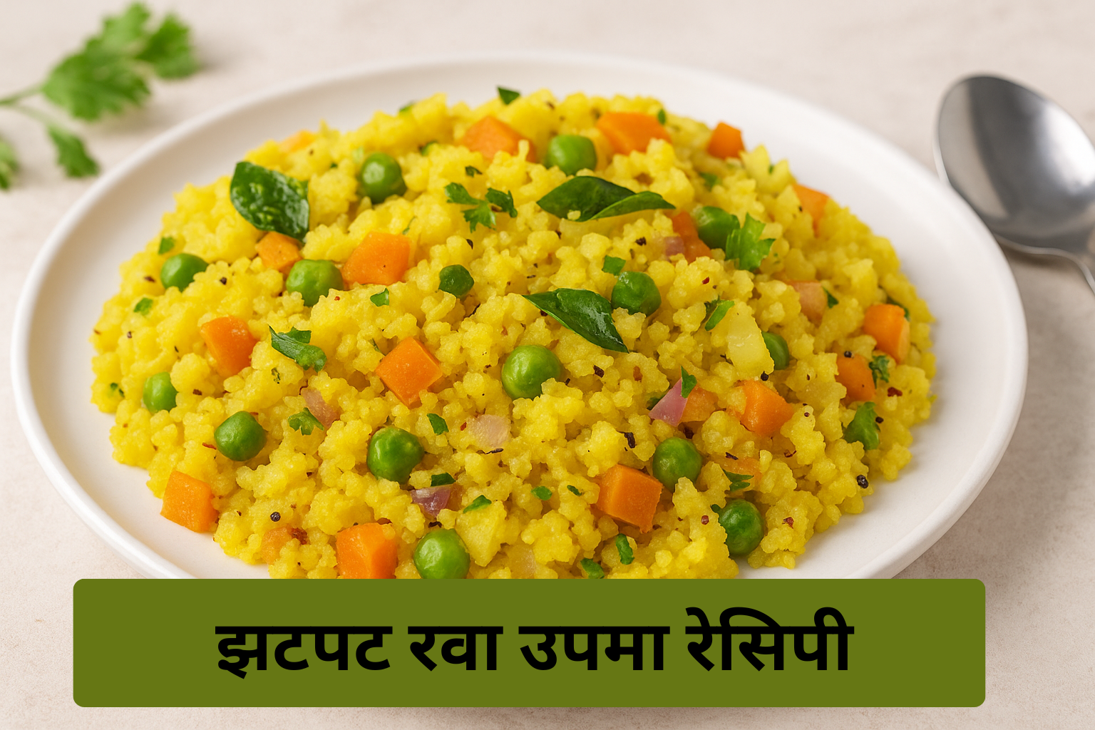 Rava Upma Recipe in Hindi