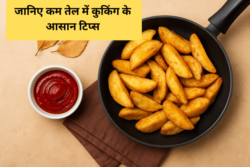 जानिए कम तेल में कुकिंग के आसान टिप्स Low Oil Cooking Tips in Hindi