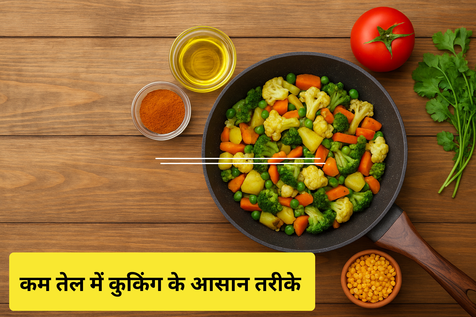 कम तेल में सब्जी बनाने के तरीके Less Oil Cooking Tips
